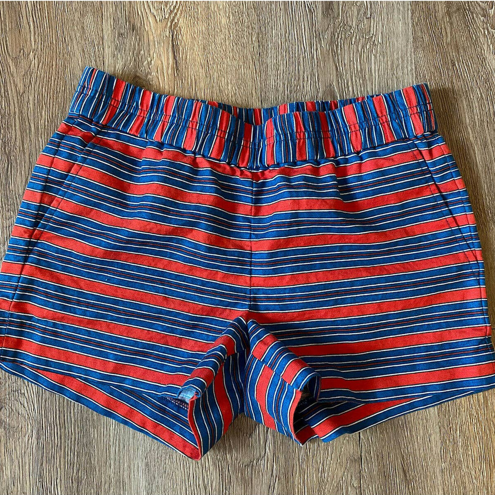 J Crew Textured Striped Chino Shorts Size 0 EUC